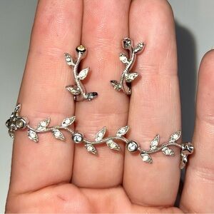 Nadri 'Nouveau Vine' Bracelet & Earring Set